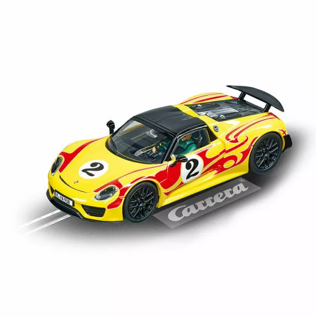 CARRERA 27599 Slot Car Porsche 918 Spyder 'No.2' 1:32