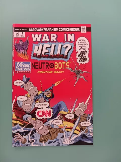 CEREBUS IN HELL # 76 Presents WAR IN HELL? # 1 Comic DAVE SIM NM/UNREAD 2023