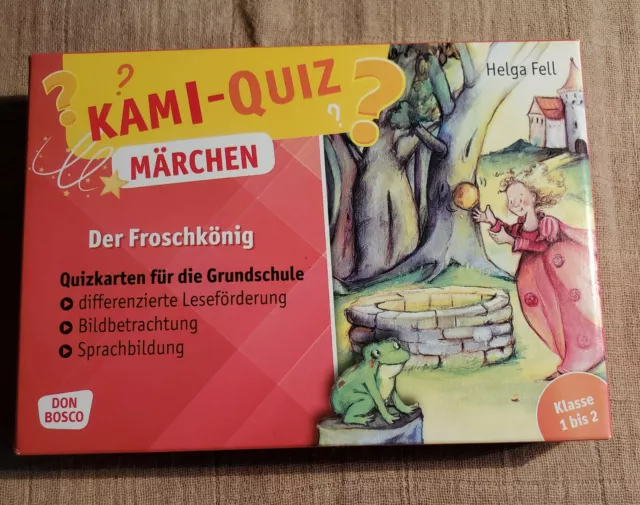 Kami-Quiz Märchen: Der Froschkönig von Helga Fell (2021)