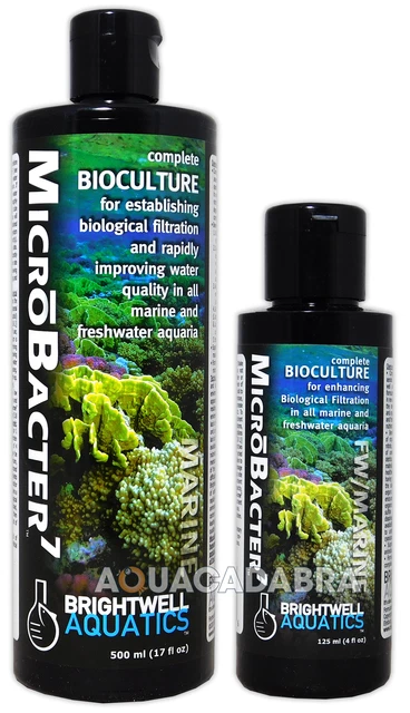 Brightwell Microbacter 7 Bioculture Bio Filtration Water Aquarium Fish Tank