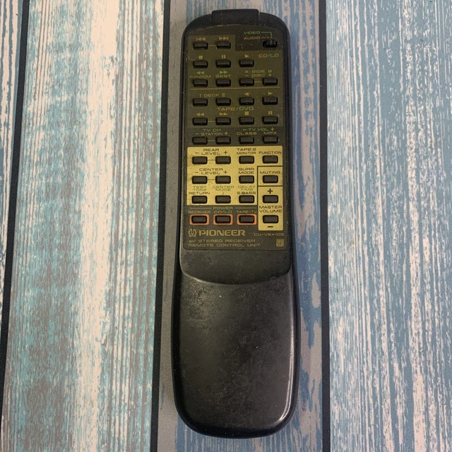 USED Pioneer CU-VSX105 Remote Control VSX406 VSX305, HTP200 VSX405 HTP101 - 100