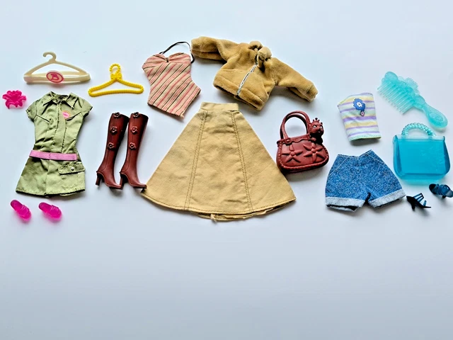 Lot De Vestes Vintage Barbie Des Années 80 – Collection Années 87
