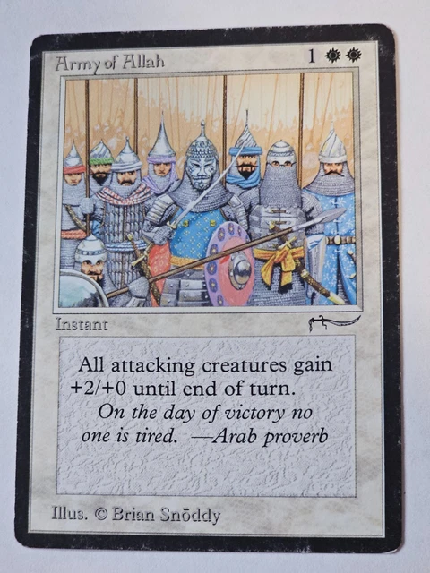 MTG　Jihad　&　Army of Allah　英語版サインドセット　ARN MTG Jihad & Army of Allah 英語版サインドセット ARN MTG Jihad