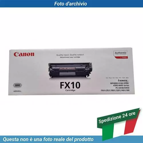 0263B002[BA] Canon FaxPhone L120 Cartuccia del Toner Nero