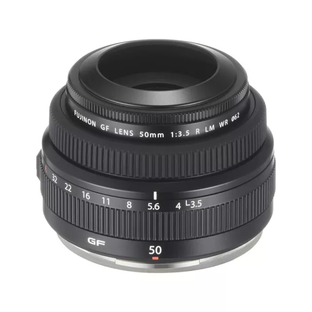 Fujinon GF 50mm f/3.5 R LM WR Noir