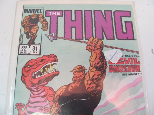 The Thing Comic Book 31 Jan 1986 Marvel Comics 3