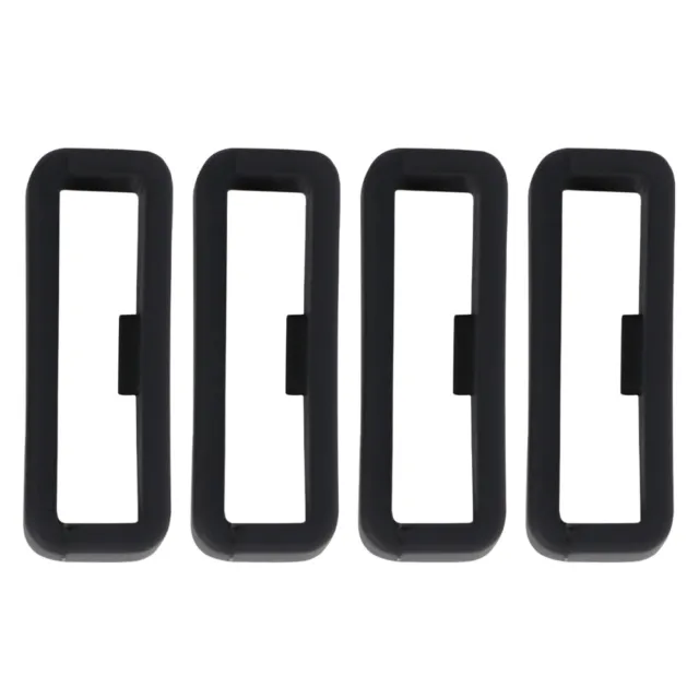 4 PCS Silicone Holders Watch Strap Retaining Hoop Accessories