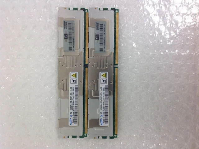 LOT OF 2 M395T1K66AZ4-CE66 Samsung 8GB PC2-5300 DDR2-667MHz ECC 2Rx4 Memory QTY