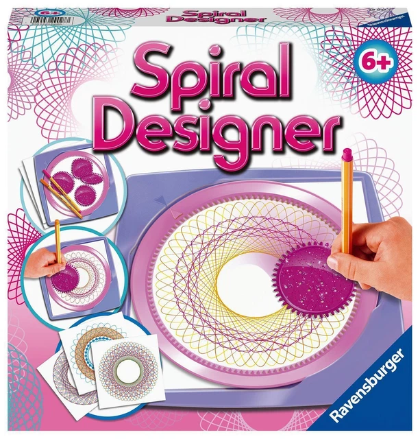 Ravensburger Spiral-Designer Girls 29027, Zeichnen lernen für Kinder ab 6...