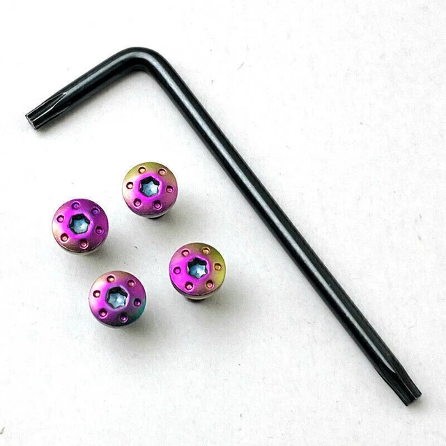 Replacement CNC Stainless Steel Screws Bolts with Tool for 1911 P4 Grips Model
