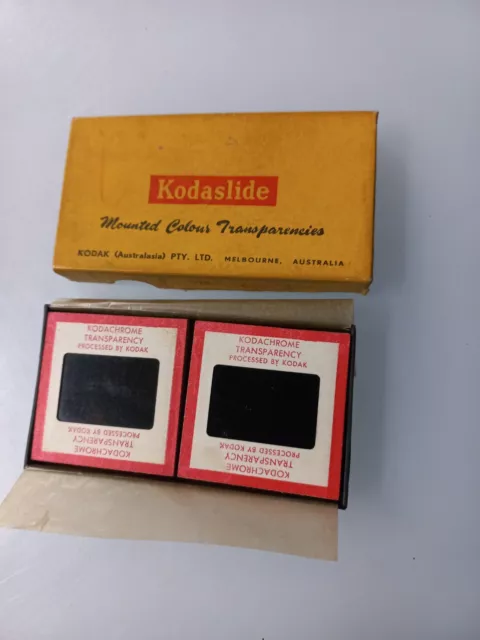 35mm Kodachrome Red Border Slides. Greendale/Colac 1950's