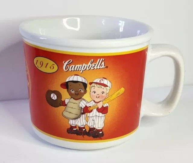 Campbells Soup Kids 100 Years Anniversary Mug 1904-2004 Baseball