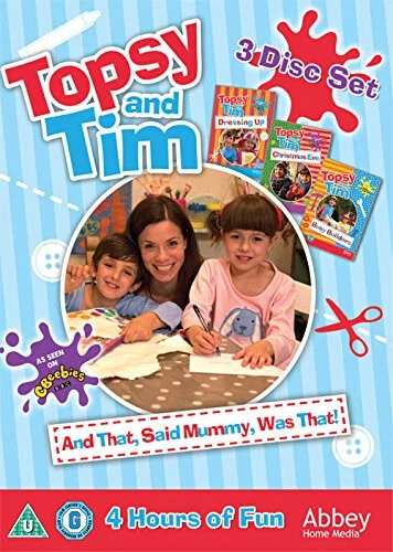 Topsy and Tim DVD CD 7枚セット TOPSY & TIM - And That, Said Mummy, Was That! Triple DVD Box