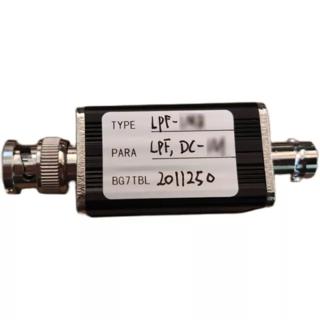 Filtro passa-basso filtro LPF con connettore BNC 100K per usi radio prosciutto RF