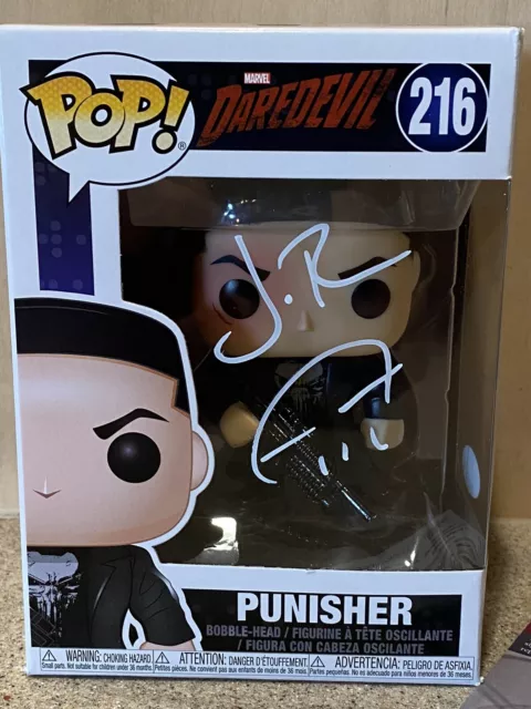 Jon Bernthal Signed Autographed Punisher Funko Pop Figure Daredevil JSA COA