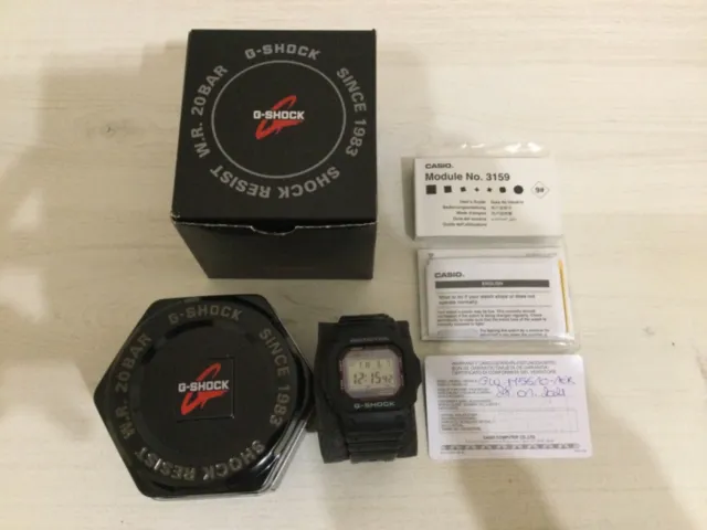 Casio G Shock Gw M5610-1Er Difficile À Trouver Occasion Très Bon État