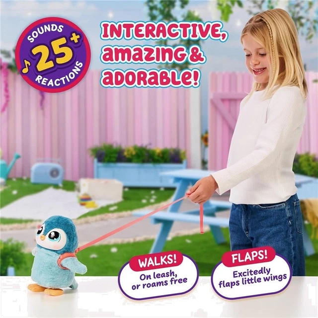 PINGOUIN INTERACTIF QUI marche et émet des sons LITTLE-LIVE-PETS-MY ...