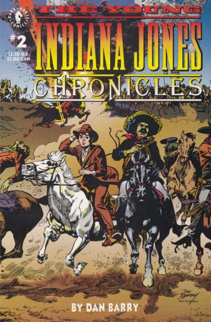 The Young Indiana Jones Chronicles #2: Dark horse Comics (1992) NM 9.4