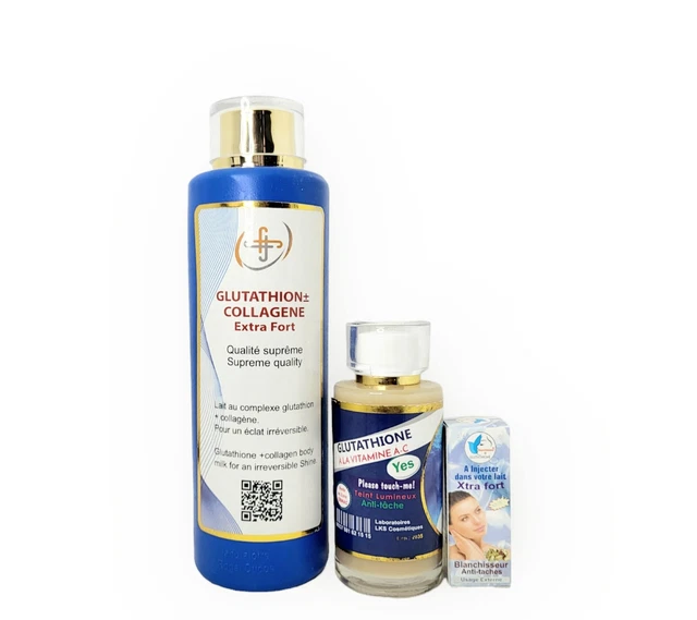 Concentré Gluta-Concombre Éclaircissant - Expert Taches, Hydratant, Rajeunissant, 100ml