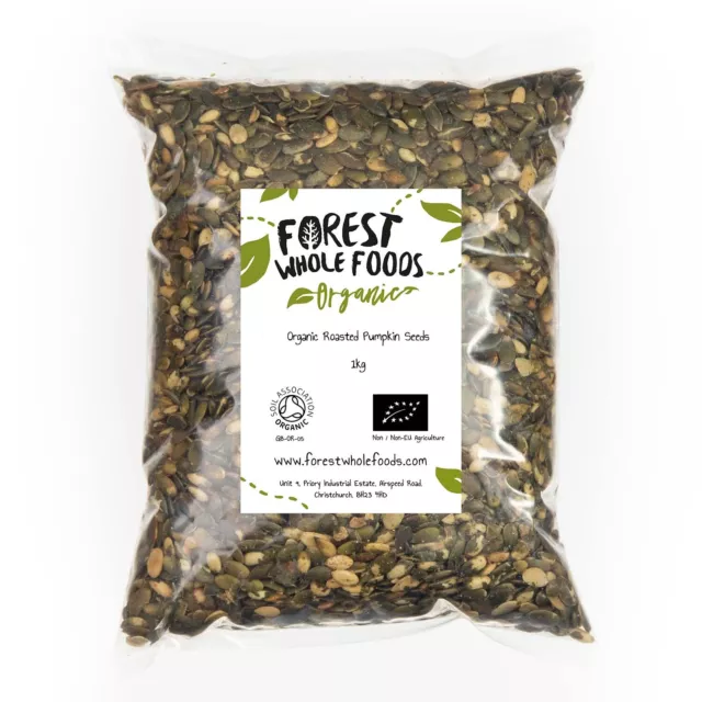 Organic Roasted Pumpkin Seeds - Forest Whole Foods