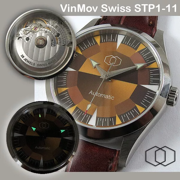 VINMOV NOS MB Automatic Vintage Uhrwerk Neuer Uhr Vinmov  12 030