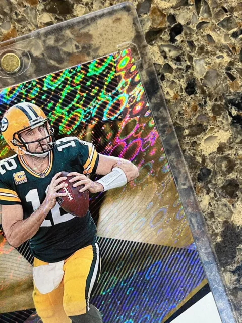 AARON RODGERS 2021 PANINI THE NATIONAL DISKETTES 08/25 Rare Gem Mint Packers SSP 3