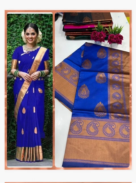 Sari Saree indiano nuovo designer fantasia seta matrimonio festa bollywood pakistano
