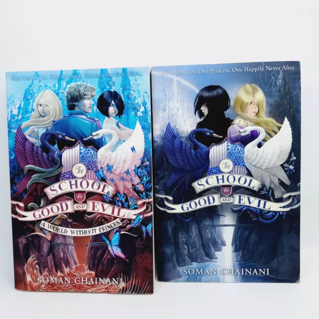 The School For Good And Evil Collection Book 1 & 2 Soman Ghainani Witch Princess