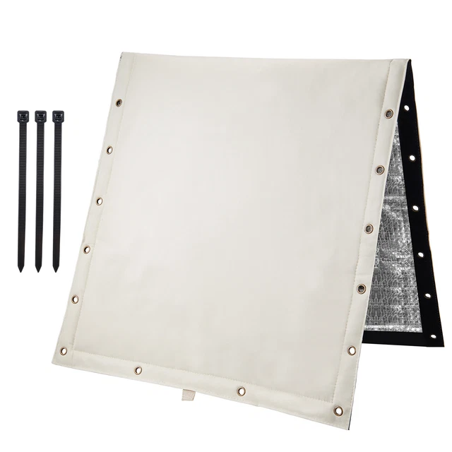 VEVOR Fiber Cotton Well Head Pump Cover, 24''W x 24''H