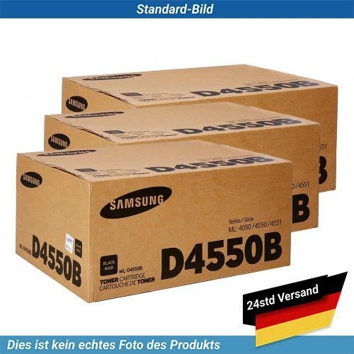 MLD4550BELS HP-Samsung D4550B Toner Black 3 Pack