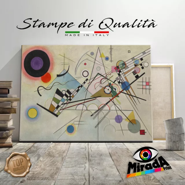 QUADRO Vasilij Kandinsky Composition 8 QUADRO STAMPA TELA CANVAS ARTE ASTRATTO