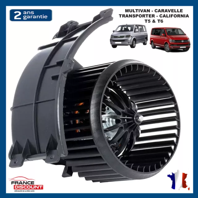 Pulseur d'Air pour VW MULTIVAN TRANSPORTER CARAVELLE CALIFORNIA T5 T6 7E1819021C