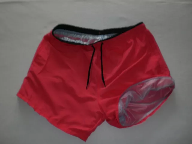 Pvc Cotton Doppel Badehose Shorts & Innen Extra Soft Pvc Swim Pants  Xl-Xxl