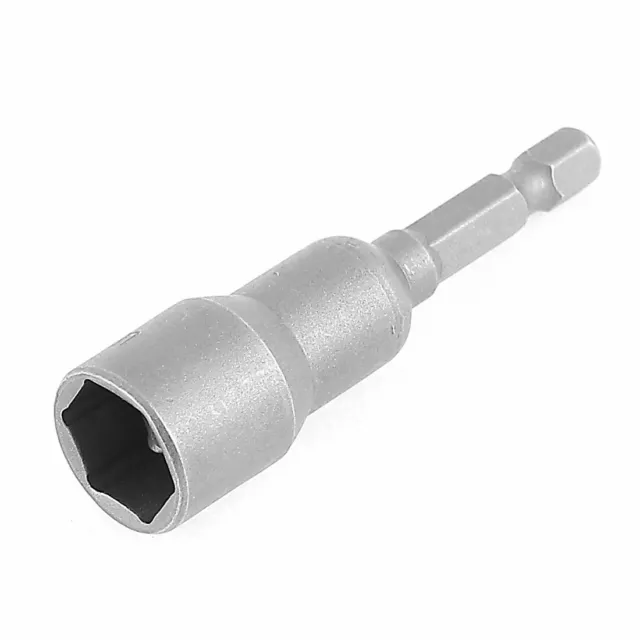 13mm Socket Magnetic Nut Driver Setter Adapter Hex Drill Bit Gray