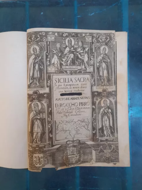 Pirro (Pirri) Sicilia Sacra. In qua Episcopatuum nunc Florentium...  1638 - 1641