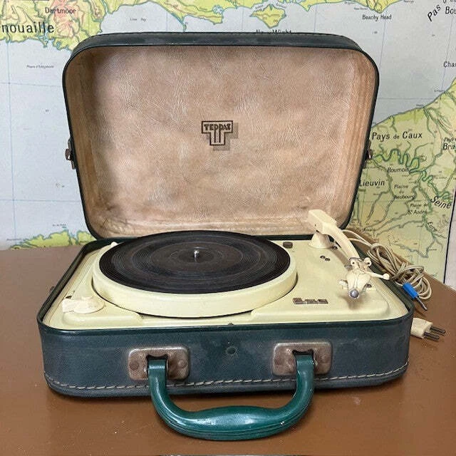 Electrophone à changeur automatique Teppaz 432 – Electro Vintage