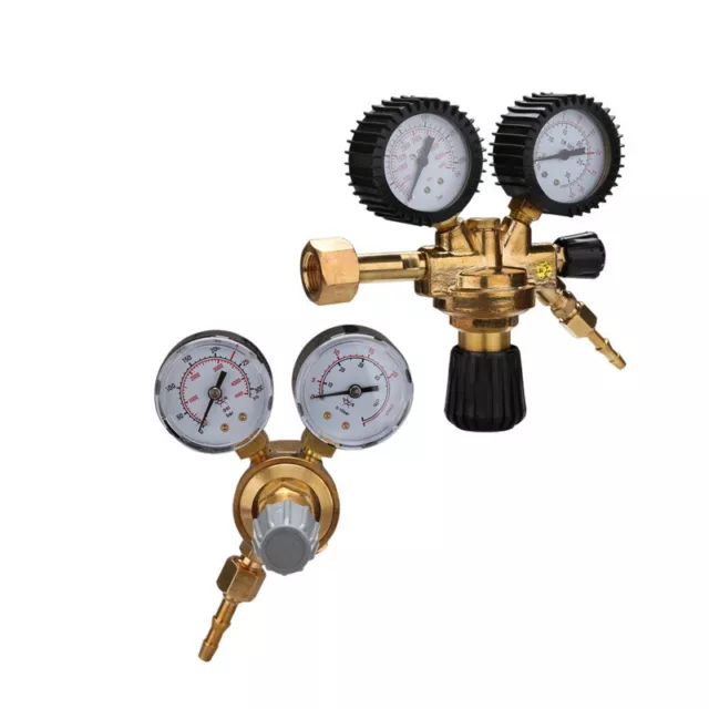 Druckminderer Manometer Argon Co2 / Stickstoff Druckregler MIG MAG WIG Schutzgas