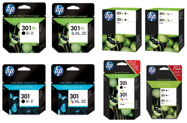 Original HP 301 HP301XL Druckerpatronen Tinte