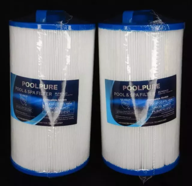 Lot Of 2 PLF4CH-21 Pool & Spa Filtration PDM25P4 PTL18P4 FC-0121 SD-00838