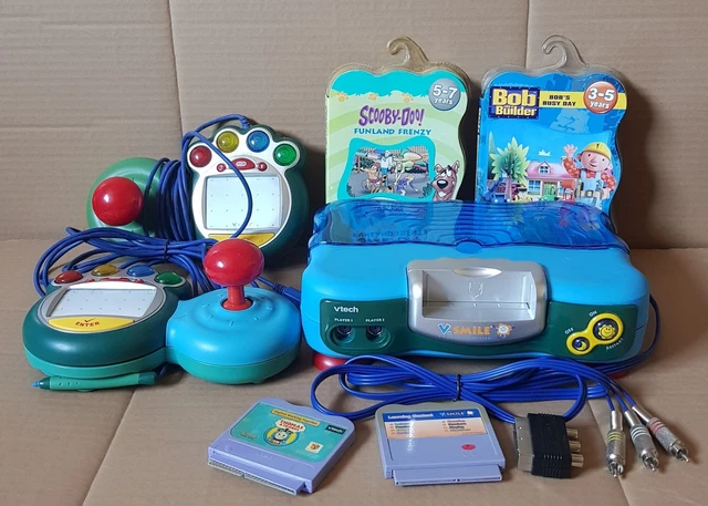 V.TECH V.SMILE TV Kids Learning System. 2 Controllers. 2 New Unused ...