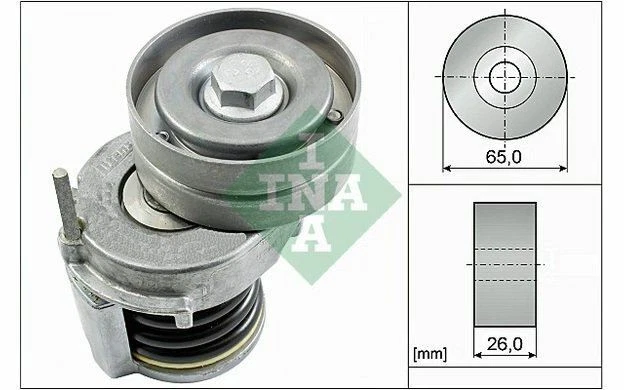 INA Galet tendeur (courroie d'accessoire) pour VOLKSWAGEN GOLF 534 0346 10