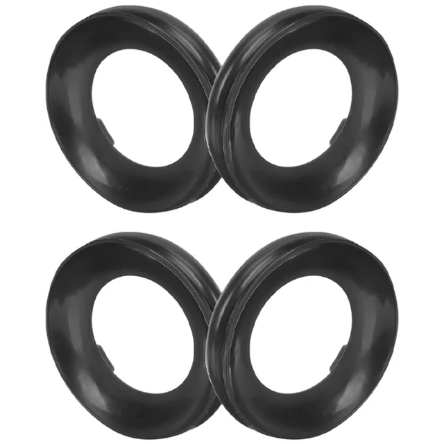 4 pz oggetti in cristallo stile antico display a piedi corti