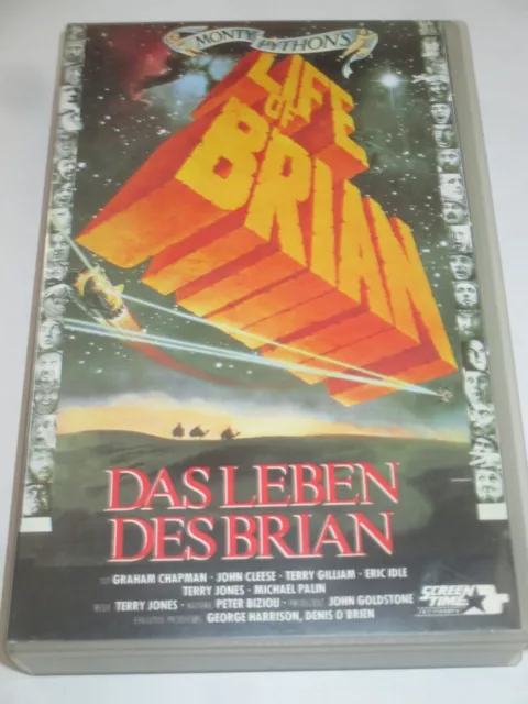 SCREEN TIME - Das Leben Des Brian - VHS/Komdie/John Cleese/Eric Idle/M