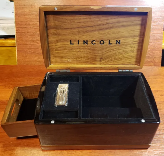 2012 Ford Lincoln Continental Limited Edition Jewelry Box w/drawer and USB