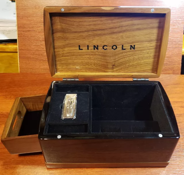 2012 Ford Lincoln Continental Limited Edition Jewelry Box w/drawer and USB