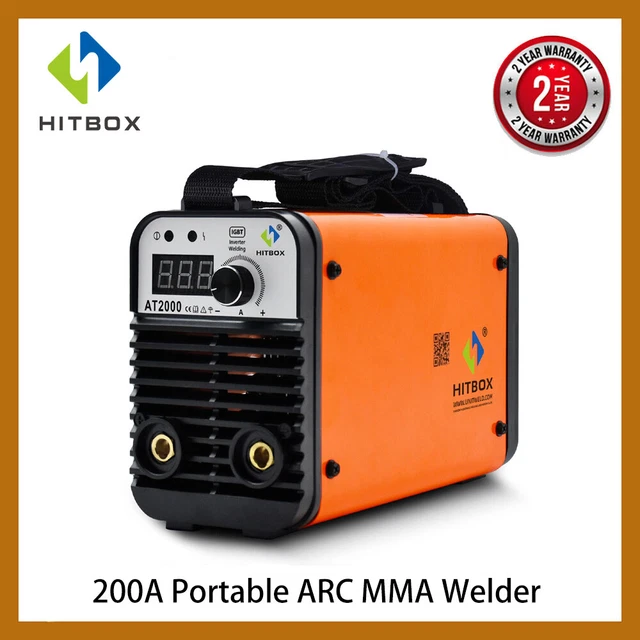 HITBOX 200A Portable ARC MMA Welder Dual Vol IGBT lnverter Stick Welding Machine