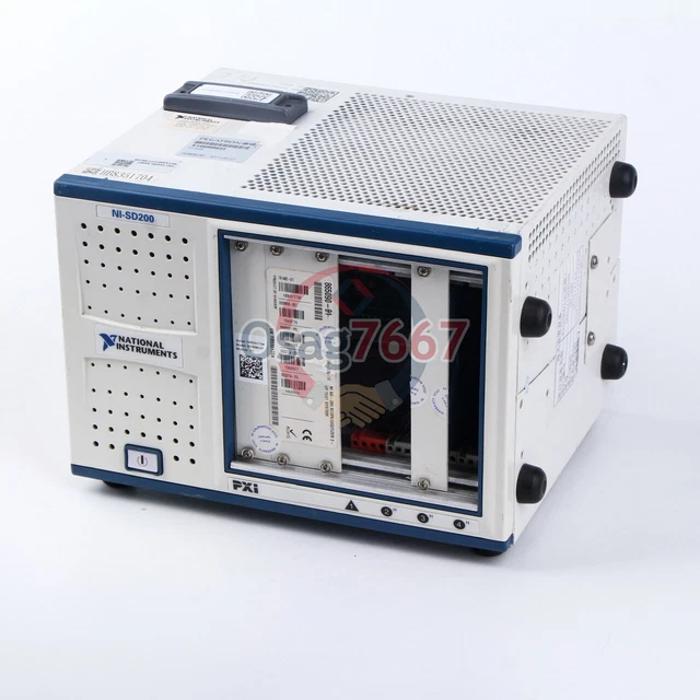 1PC National Instruments NI PXIe-1071 NI-SD200 Mainframe used