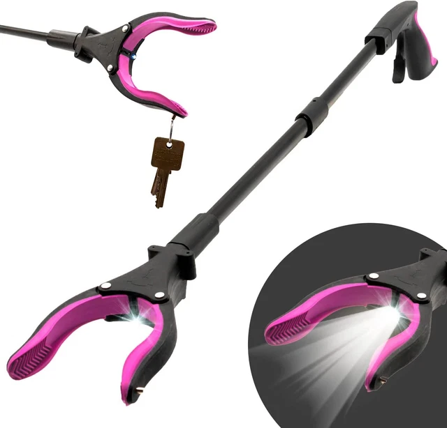 Heavy Duty Grabber Kit Industrial Pick Up Stick Hand Grip Reach Trash Reacher AU