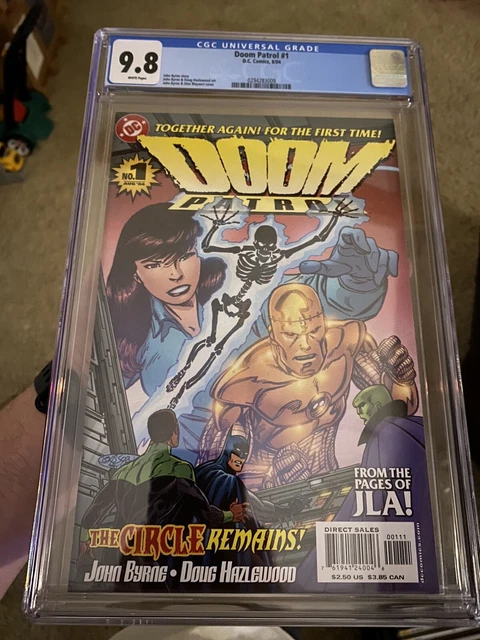 Doom Patrol lot #1 CGC 9.8 DC Comics 2004 John Byrne