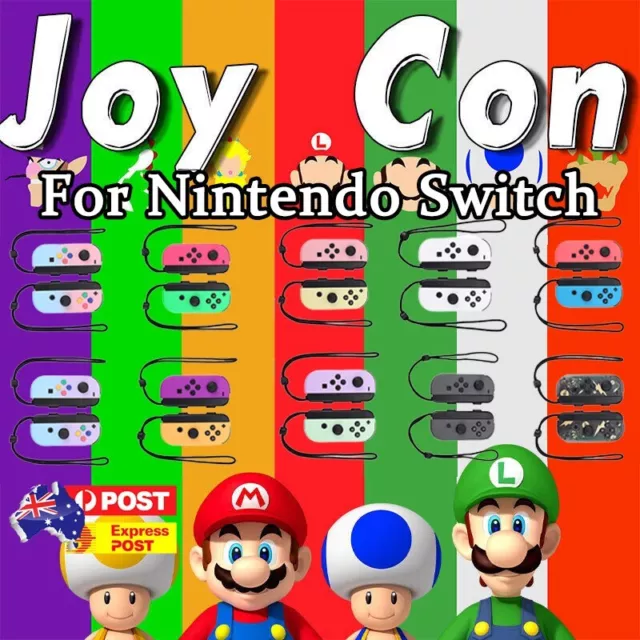 Controller Gamepad For Nintendo Switch Joy Con Left + Right Joycon Pair Wireless